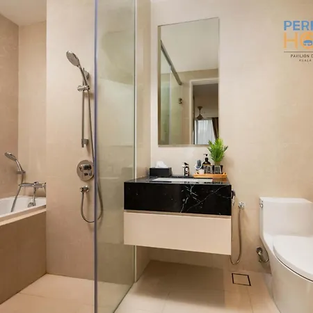Pavilion Ceylon Hill Suites, Bukit Bintang By Perfect Host Kuala Lumpur Exterior photo Bathroom