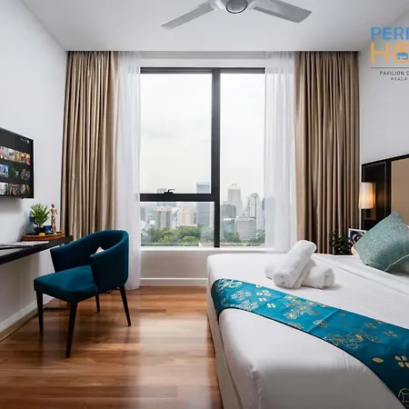 Pavilion Ceylon Hill Suites, Bukit Bintang By Perfect Host Kuala Lumpur Exterior photo Deluxe Room